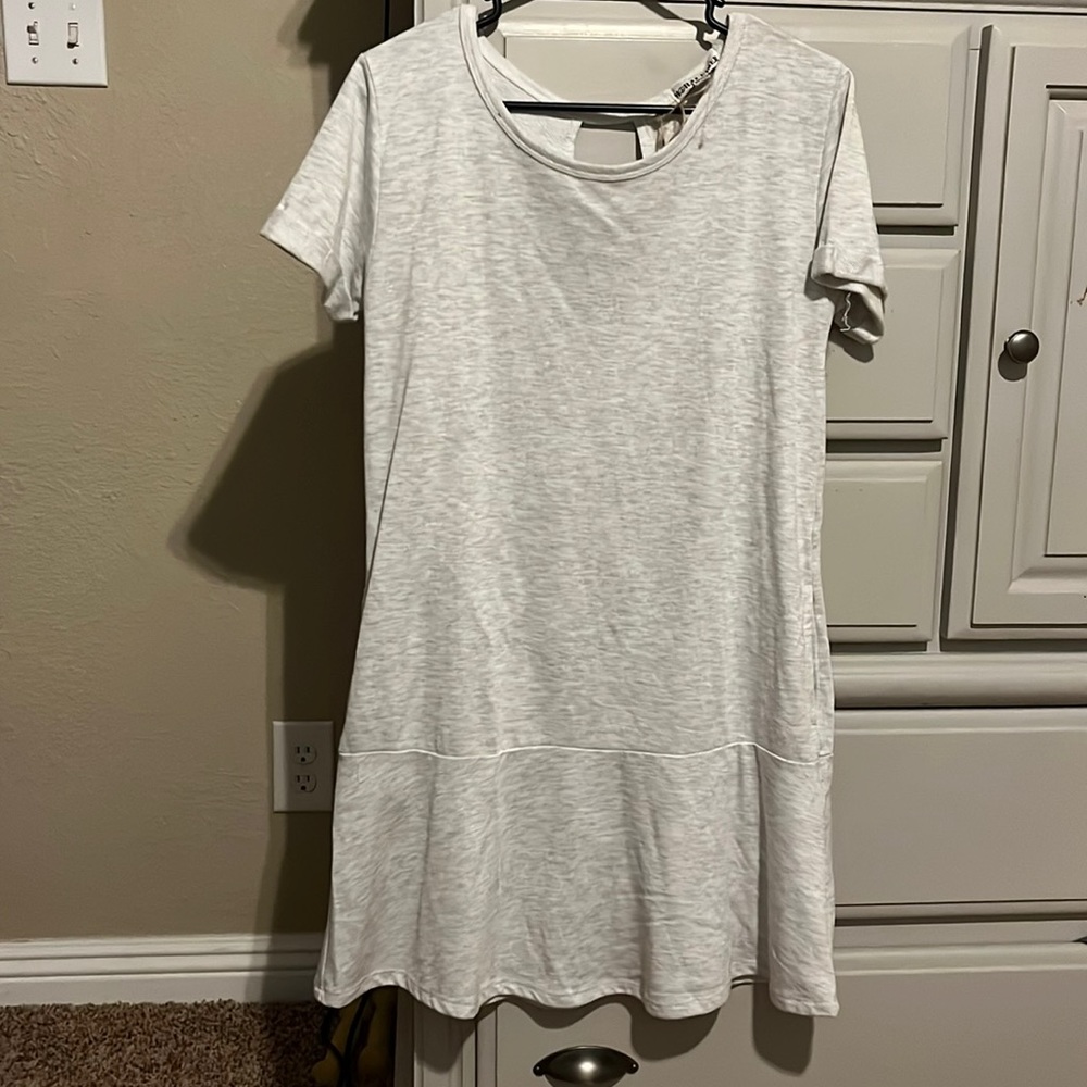 Juniors/Women’s Drop Waist Dress by Moral Fiber, Size L